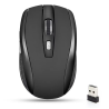 Ratón inalámbrico silencioso 2.4G óptico portátil Ajustable DPI para Notebook PC portátil MacBook