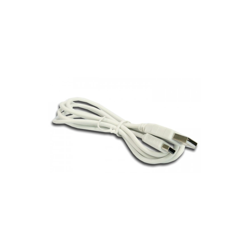 Cable USB compatible con Wii U Gamepad 1 metro Blanco - Válido para Wii U JAP / USA / PAL