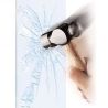 Protector de pantalla compatible con XIAOMI MI 9 * Cristal templado borde negro