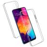 Funda doble 360º compatible con SAMSUNG GALAXY S5 Frontal silicona y trasera policarbonato Transparente