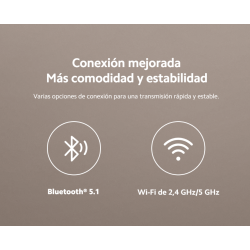 XIAOMI SMART SPEAKER LITE 07G Altavoz Bluetooth - Sonido envolvente 360º, control por voz y conectividad inteligente