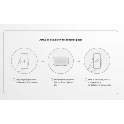 XIAOMI SMART SPEAKER LITE 07G Altavoz Bluetooth - Sonido envolvente 360º, control por voz y conectividad inteligente