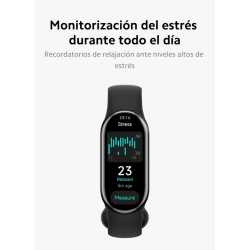 XIAOMI SMART BAND 8 Dorado - Reloj smartband pantalla AMOLED y monitoreo de salud, elegancia y tecnología en tu muñeca