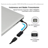 Cable adaptador Mini DisplayPort macho a HDMI hembra 4K * Compatible con Macbook, iMac, Powerbook G4