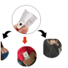 Mini reproductor de música MP3 / WAV portátil con clip Admite tarjeta micro SD TF hasta 32gb + Auriculares + Cable
