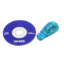 Lector de tarjetas SIM USB 2.0 * GSM/CDMA * Contactos y agenda de teléfono móvil * Color azul