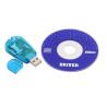 Lector de tarjetas SIM USB 2.0 * GSM/CDMA * Contactos y agenda de teléfono móvil * Color azul