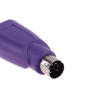 Adaptador USB 2.0 hembra a PS/2 PS2 ⋆ Compatible con ratón y teclado para PC ⋆ Conexión fácil