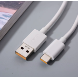 Cargador adaptador de red REALME SUPER DART 65W + Cable Tipo C USB-C Blanco