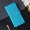 Funda compatible XIAOMI REDMI NOTE 10 4G / NOTE 10S Flip cover tapa soporte billetera magnética - Azul turquesa