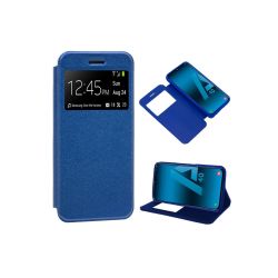 Funda compatible con XIAOMI REDMI NOTE 5 / NOTE 5 PRO Flip cover tapa ventana magnética - Azul