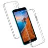 Funda doble 360º compatible con XIAOMI REDMI 7A * Frontal silicona y trasera policarbonato * Transparente