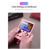 Mini consola portátil retro con 500 juegos clásicos ⋆ Pantalla LCD de 3'' ⋆ Incluye batería recargable y cable AV ⋆ Color AZUL