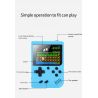 Mini consola portátil retro con 500 juegos clásicos ⋆ Pantalla LCD de 3'' ⋆ Incluye batería recargable y cable AV ⋆ Color AZUL