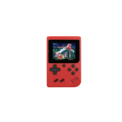 Mini consola portátil retro con 500 juegos clásicos ⋆ Pantalla LCD de 3'' ⋆ Incluye batería recargable y cable AV ⋆ Color AZUL