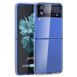 Funda compatible con SAMSUNG GALAXY Z FLIP 6 Silicona transparente Premium reforzada