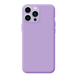 Funda compatible con IPHONE 13 PRO MAX Silicona suave flexible - Azul rosa
