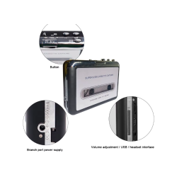 EZCAP Walkman conversor de cintas cassette a MP3 USB – Digitaliza tu música Retro