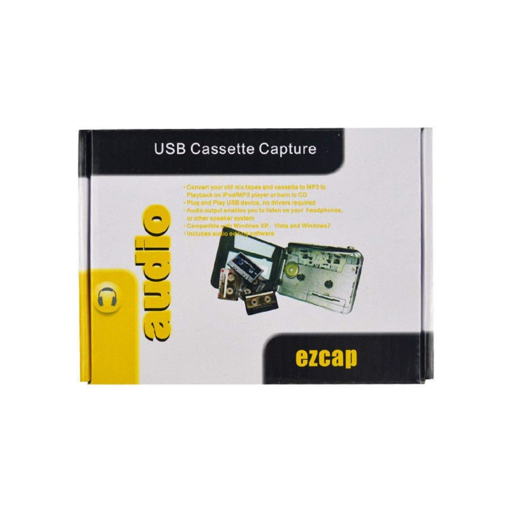 EZCAP Walkman conversor de cintas cassette a MP3 USB – Digitaliza tu música Retro
