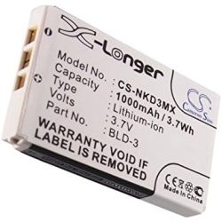 CAMERON SINO Bateria compatible Nokia  7250i, 7210, 6610, 6560, 6225, 6200, 3300, 3205, 6220, 7250, 3205i, 6585, 6610i BLD-3