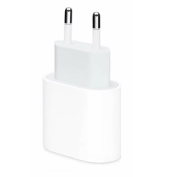 Cargador adaptador de red pared enchufe 20W conector USB C / Tipo C Blanco Apple original