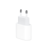 Cargador adaptador de red pared enchufe 20W conector USB C / Tipo C Blanco Apple original
