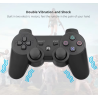 Mando joystick controlador Bluetooth para Sony PS3 / Playstation 3 - Inalámbrico Sixaxis Dual Shock - Negro