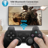 Mando joystick controlador Bluetooth para Sony PS3 / Playstation 3 - Inalámbrico Sixaxis Dual Shock - Negro
