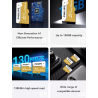 PHILIPS Tarjeta de memoria MicroSD - 8 GB - TF A1 V30 Class 10 UHS-I para móviles, cámaras y otros dispositivos