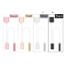 Cable adaptador conector compatible lightning macho a jack 3.5mm y lightning hembra para iPhone iPad auriculares