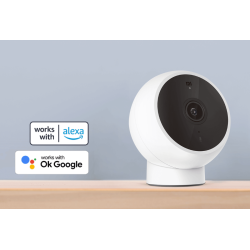 XIAOMI MI CAMERA 2K (MAGNETIC MOUNT) - Cámara de seguridad interior -Visión nocturna y detección de movimiento