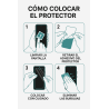 Protector de pantalla compatible con LG K7 2016 X210 / K8 2016 K350N * Cristal templado plano 9H