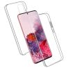 Funda doble 360º compatible con SAMSUNG GALAXY S20 / S11E * Frontal silicona y trasera policarbonato * Transparente