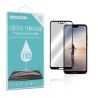 Protector de pantalla compatible con HUAWEI P20 LITE / NOVA 5I * Borde negro * Cristal templado