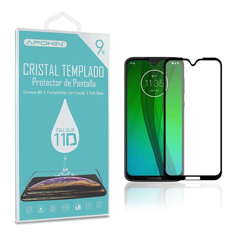 Cristal templado Motorola Moto Edge 2021 11D Borde negro Protector de pantalla