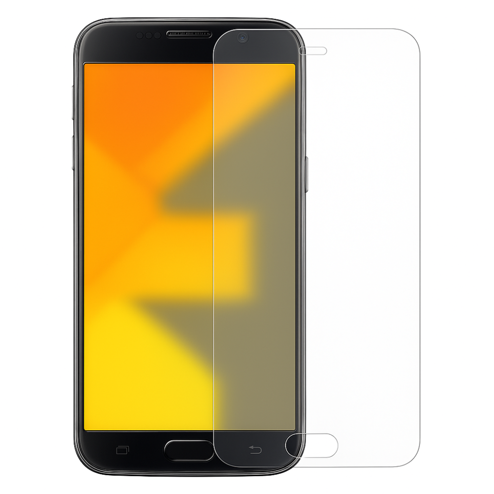 Protector de pantalla compatible con SAMSUNG GALAXY S7 * Cristal templado plano 9H * Compatible y duradero