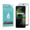 Protector de pantalla compatible con REALME 6I * Borde negro * Cristal templado dureza 9H