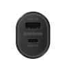 Cargador de coche doble USB-C 45W + 15W Carga Rápida ⋆ Incluye cable tipo C ⋆ Carga rápida para dispositivos móviles