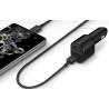 Cargador de coche doble USB-C 45W + 15W Carga Rápida ⋆ Incluye cable tipo C ⋆ Carga rápida para dispositivos móviles