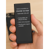 Batería compatible con IPHONE XS MAX * Válida para todos los APN * Capacidad 1200 mAh