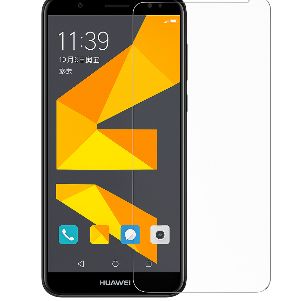 Protector de pantalla compatible con HUAWEI MATE 10 LITE / NOVA 2I / HONOR 9I plano dureza 9H Cristal templado