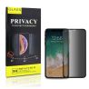 Protector de pantalla compatible con IPHONE XR / 11 Templado negro privacidad antiespías