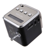 Mini Altavoz Bluetooth de metal multimedia ⋆ TF USB FM AUX ⋆ Pantalla LED y luz LED integrada TD-V26