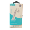 BWOO BW75 Auricular manos libres pinganillo Bluetooth ⋆ Blanco ⋆ Diseño compacto y cómodo para llamadas manos libres