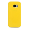 Funda compatible con SAMSUNG GALAXY S7 EDGE Silicona flexible - Amarillo rosa turquesa rojo