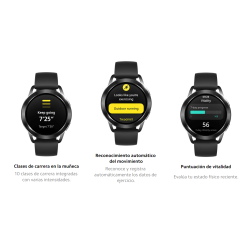 XIAOMI WATCH S3 Negro ⋆ Reloj inteligente con múltiples funciones de salud y deporte ⋆ Pantalla AMOLED de 1.43"