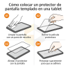 Protector de pantalla compatible con SAMSUNG GALAXY TAB 4 T530 10.1'' * Cristal templado 9H