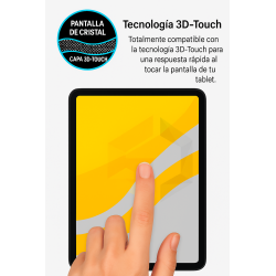 Protector de pantalla compatible con SAMSUNG GALAXY TAB 4 T530 10.1'' * Cristal templado 9H