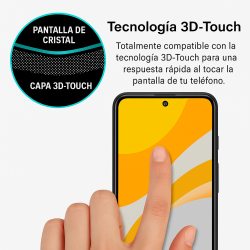 Protector de pantalla compatible con HUAWEI P20 plano dureza 9H Cristal templado