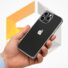 Funda compatible con XIAOMI REDMI NOTE 5A, Y1 LITE Silicona flexible suave transparente con agujero huella